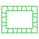 Ardezie - Green Print