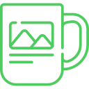 Cani sublimare - Green Print