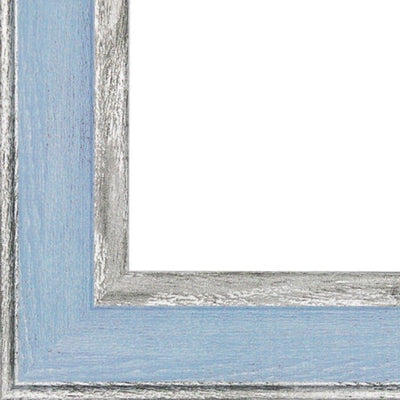 Rama foto Alicante albastru+argintiu A4 FP017A4 - Green Print