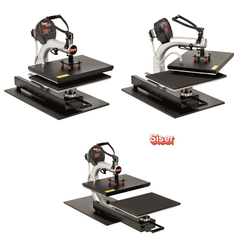 Presa termica SISER TS ONE SWING AND PULL 38x50 TSONESP - Green Print