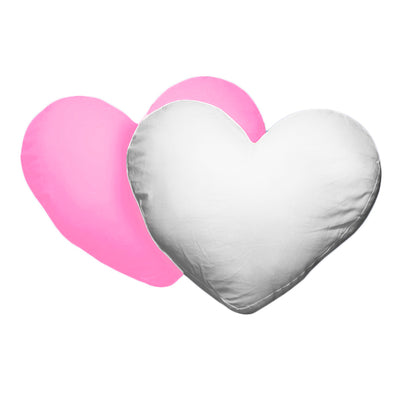Husa perna mata inima alb+roz deschis