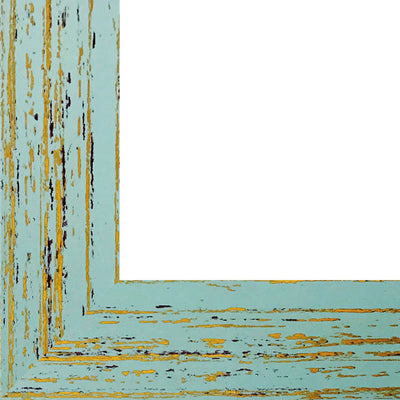 Rama foto Leon albastru deschis