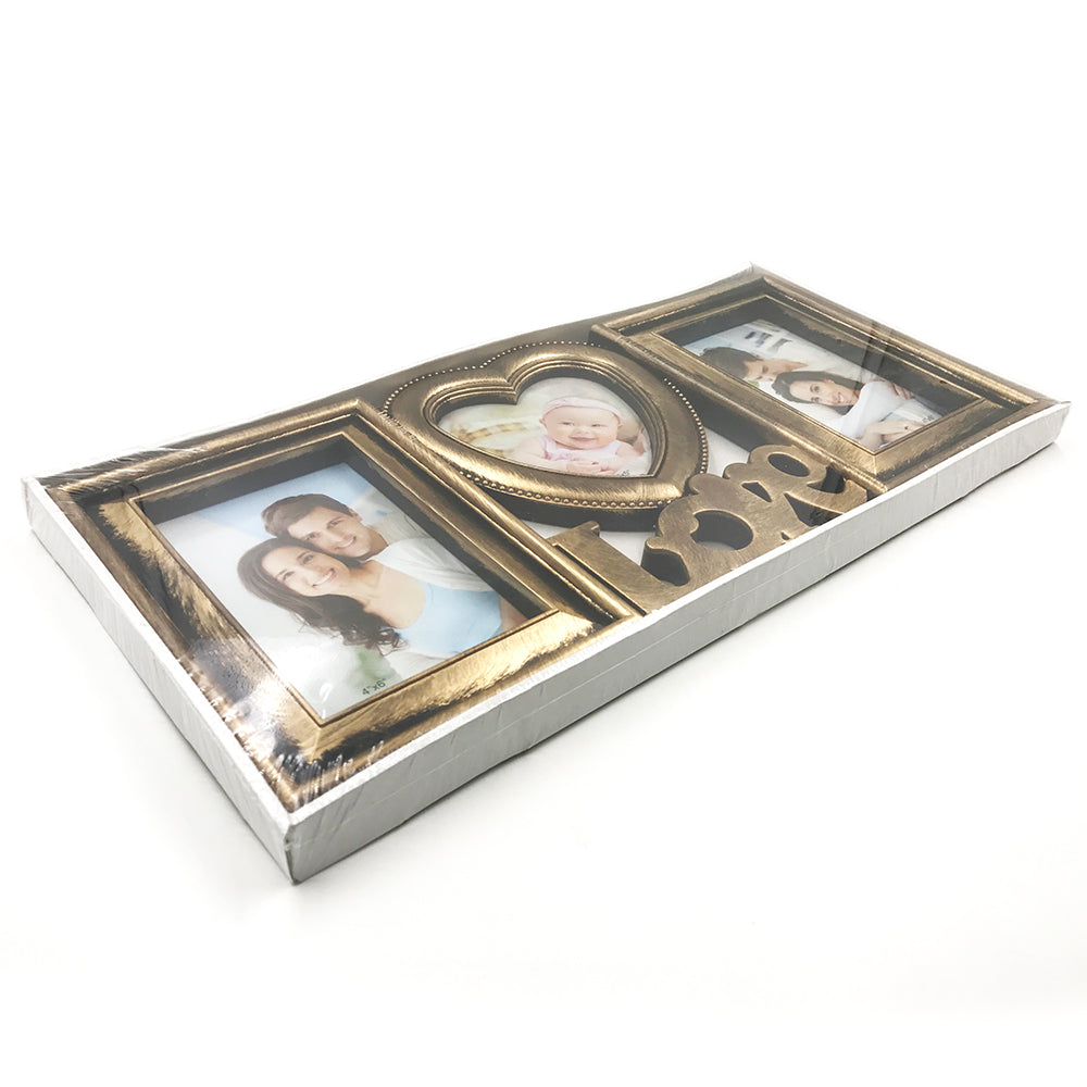 Rama foto colaj Wenge Love 3 poze