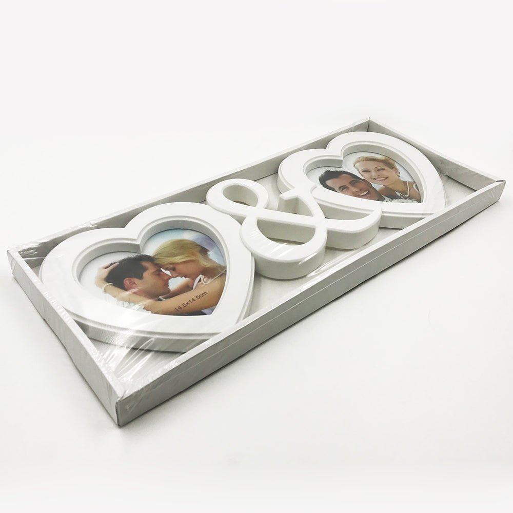 Rama foto colaj Heart&Heart 2poze QH18 - Green Print