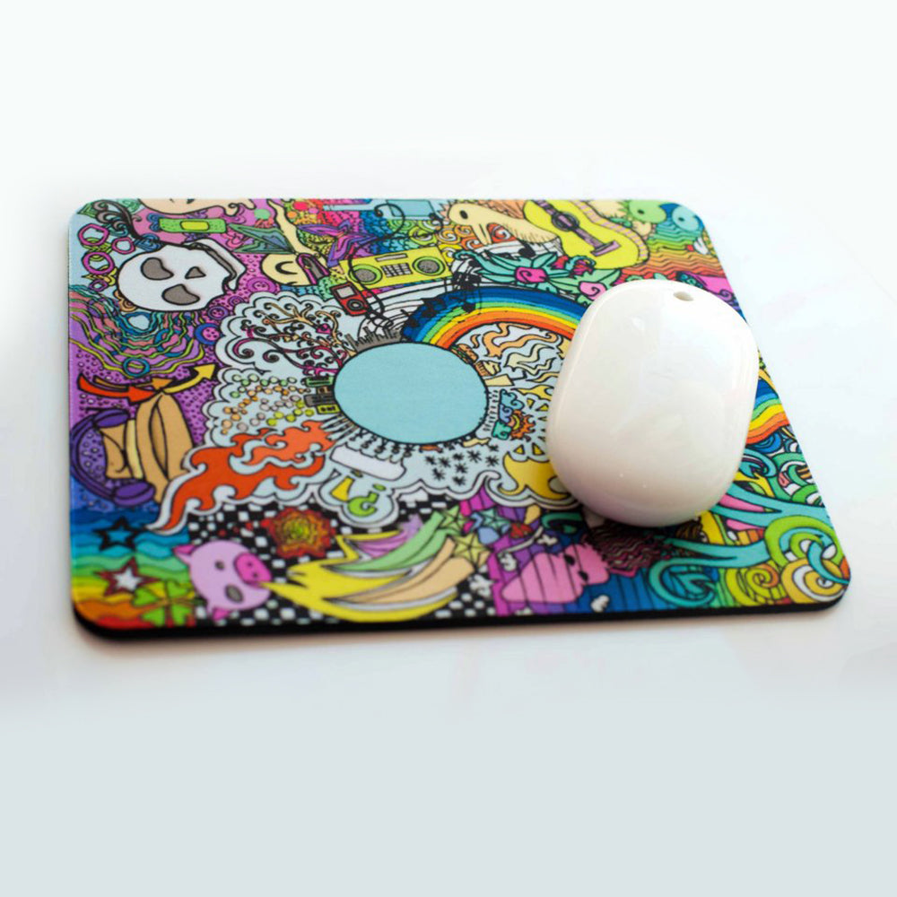 Mousepad A4 sublimabil TM1-03 - Green Print