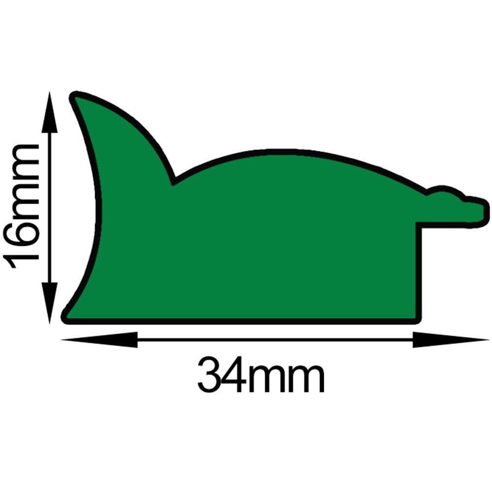 Rama foto Bilbao albastru inchis A4 FP01016A4 - Green Print