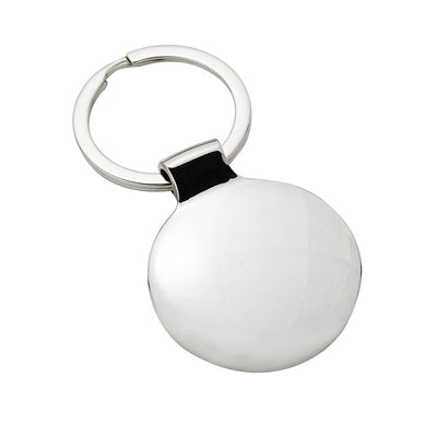 Breloc metalic rotund sublimabil