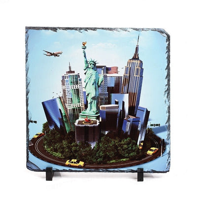 Placa ardezie 20x20 PA-2020 - Green Print