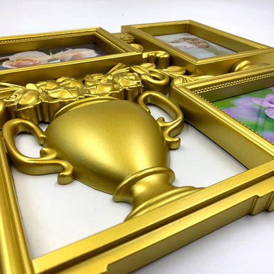 Rama foto colaj CUPA aurie