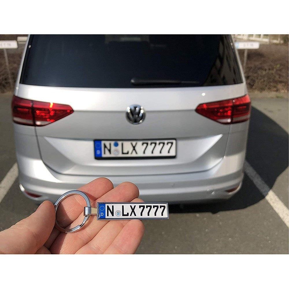 Breloc metalic insertie foto AUTO
