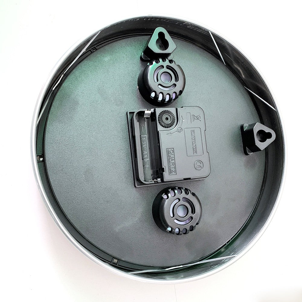 Ceas insertie foto aluminiu ⌀15cm