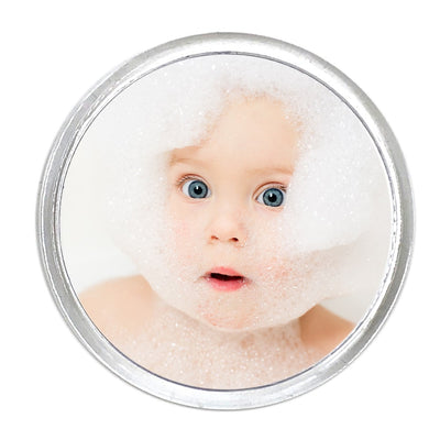 Magnet plastic insertie foto rotund Ø6cm