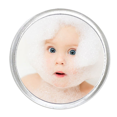 Magnet plastic insertie foto rotund Ø6cm - set 100 buc BPL8 - Green Print