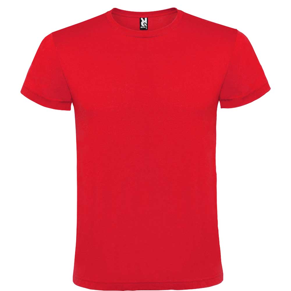 Tricou bumbac rosu Roly ATOMIC 150