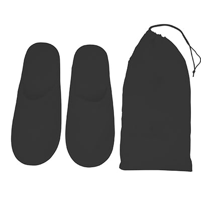 Papuci hotelieri netesuti negri