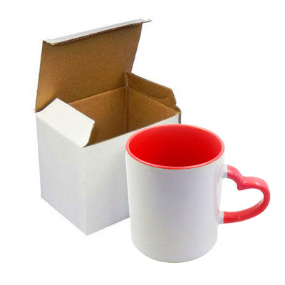 Cana maner inima rosu