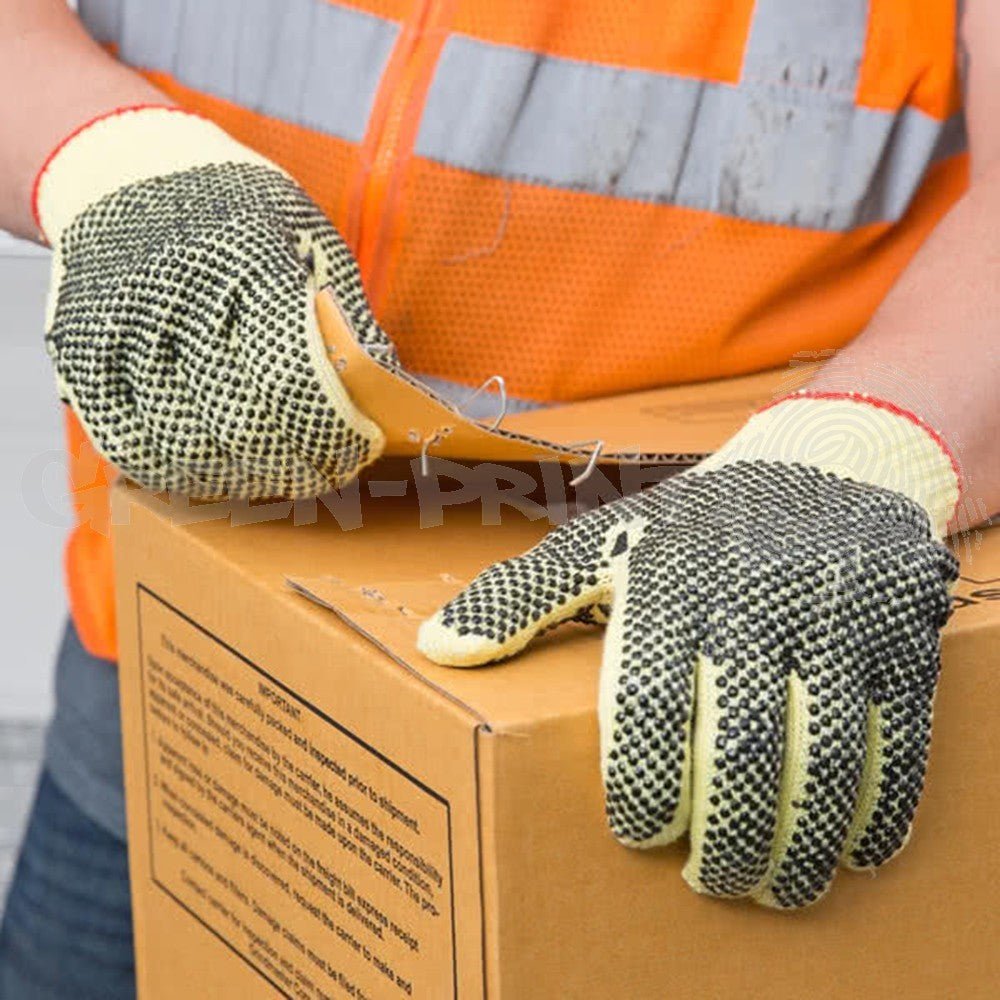 Manusi groase pentru depozit cu aderenta ridicata GM3 - Green Print