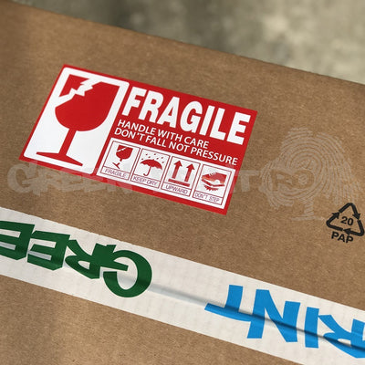 Rola stickere FRAGIL 500buc