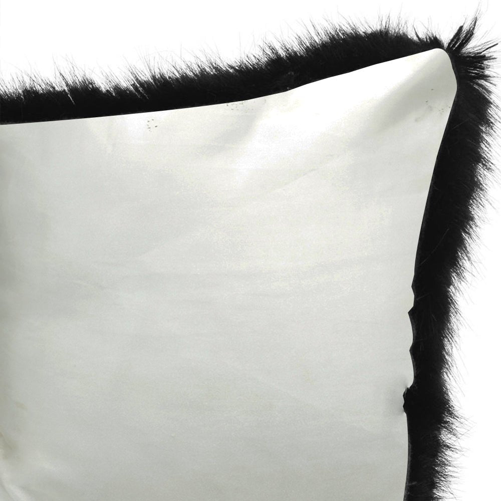 Husa de perna blana negru sublimabila 40x40 T891549511 - Green Print