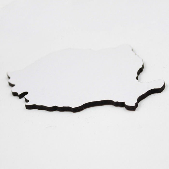 Placheta MDF cu forma Romaniei MDFRO1 - Green Print