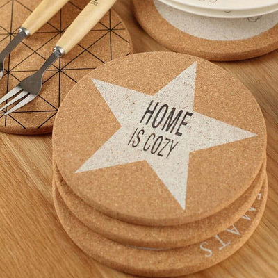 Suport pahar de pluta - set 10buc MD4087S129 - Green Print