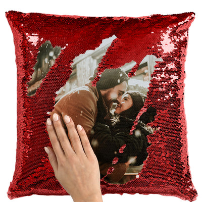 Husa perna cu paiete sublimabile rosie