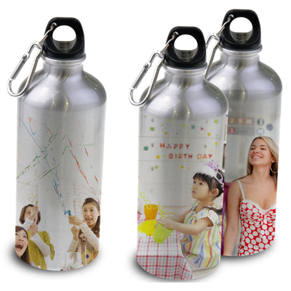 Bidon sport argintiu 750ml sublimabil