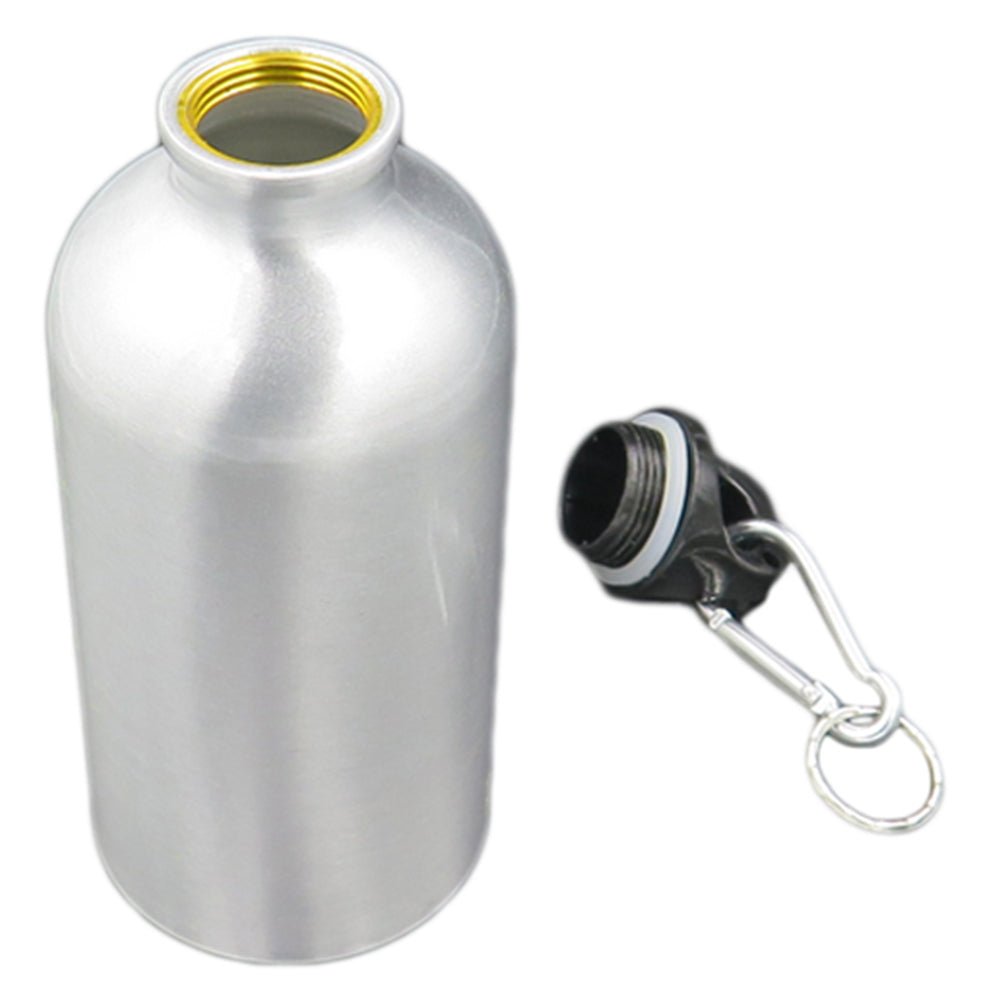 Bidon sport argintiu 750ml sublimabil SI7-22 - Green Print