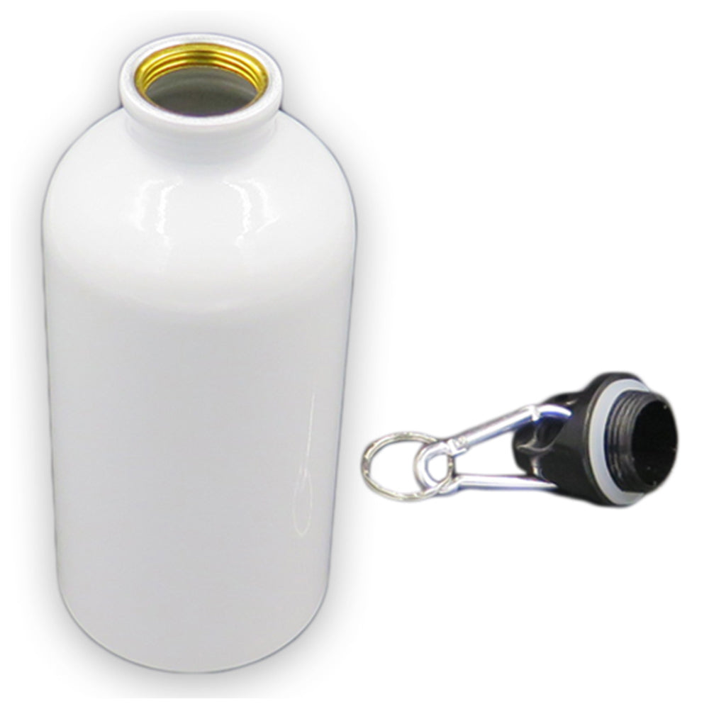Bidon sport alb 500ml sublimabil