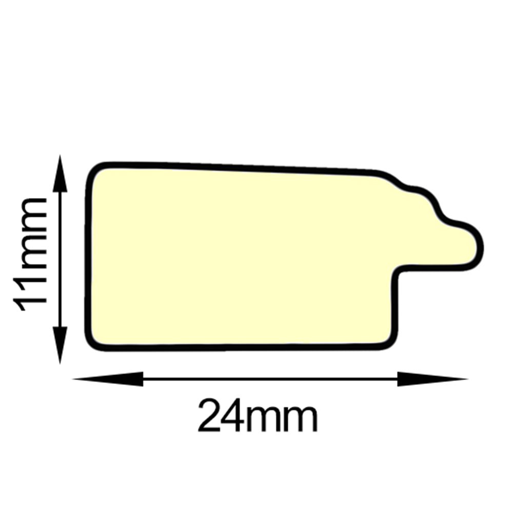 Rama foto Madrid crem+auriu 10x15 FA1015-01 - Green Print