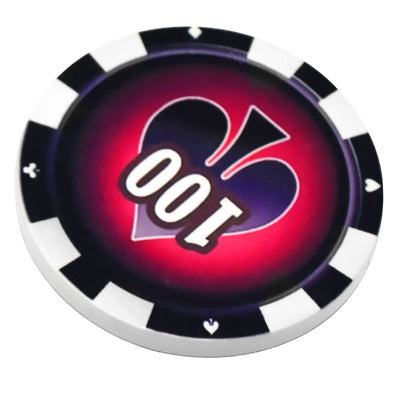 Fisa de poker sublimabila plastic BPC43 - Green Print