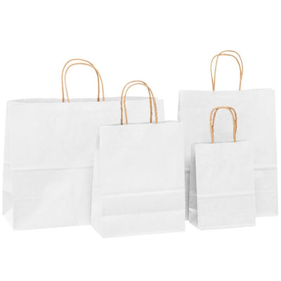 Sacosa kraft alba 41x32 BO7541S101 - Green Print