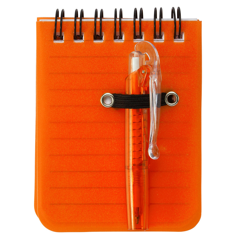 Mini carnetel cu pix 9x7cm
