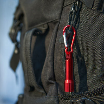 Lanterna LED mini cu breloc carabina TO0109S160 - Green Print