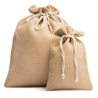 Sac din iuta naturala BO7164S129 - Green Print