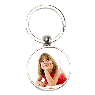 Breloc metalic sublimabil cu busola YA115 - Green Print