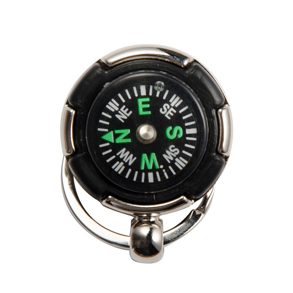 Breloc metalic sublimabil cu busola YA115 - Green Print