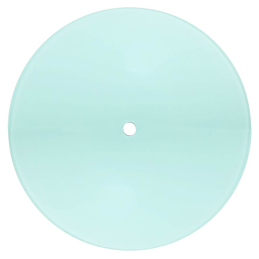 Ceas sticla sublimare rotund 18cm