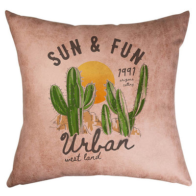 Perna sublimabila piele LEATHAIRE 40x40 BZ4040KJPR - Green Print