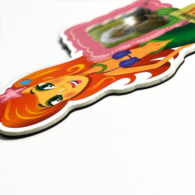 Magnet insertie foto Sirena - CEA MAI BUNA ... MG56452 - Green Print