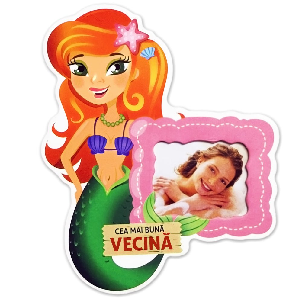 Magnet insertie foto Sirena - CEA MAI BUNA ... MG56463 - Green Print