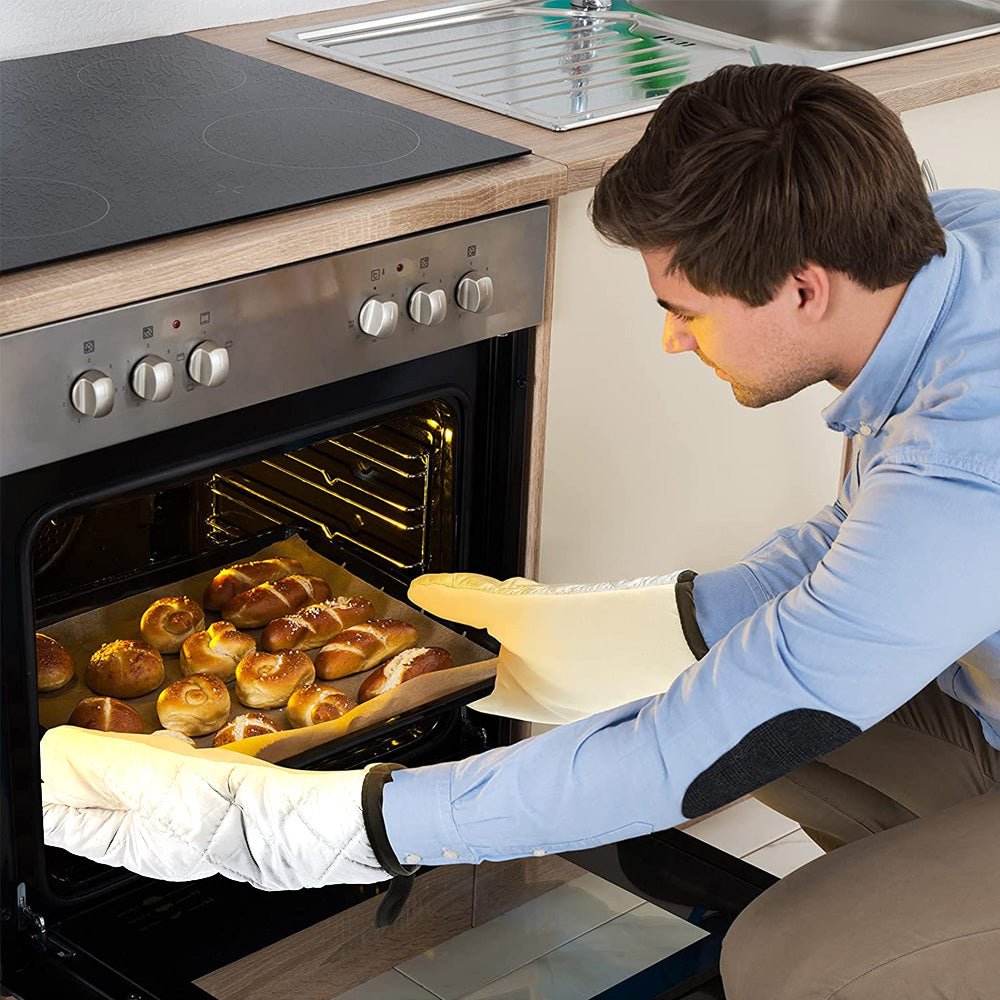 Manusa bucatarie termorezistenta sublimabila MP9134S102 - Green Print