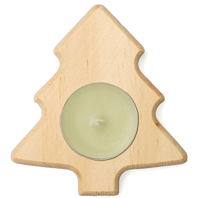 Suport lumanare din lemn - BRAD