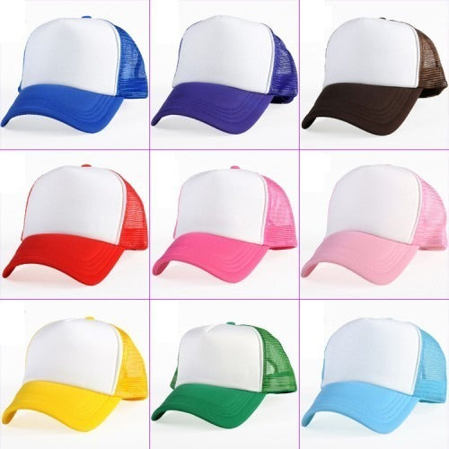 Sapca alba sublimabila Trucker