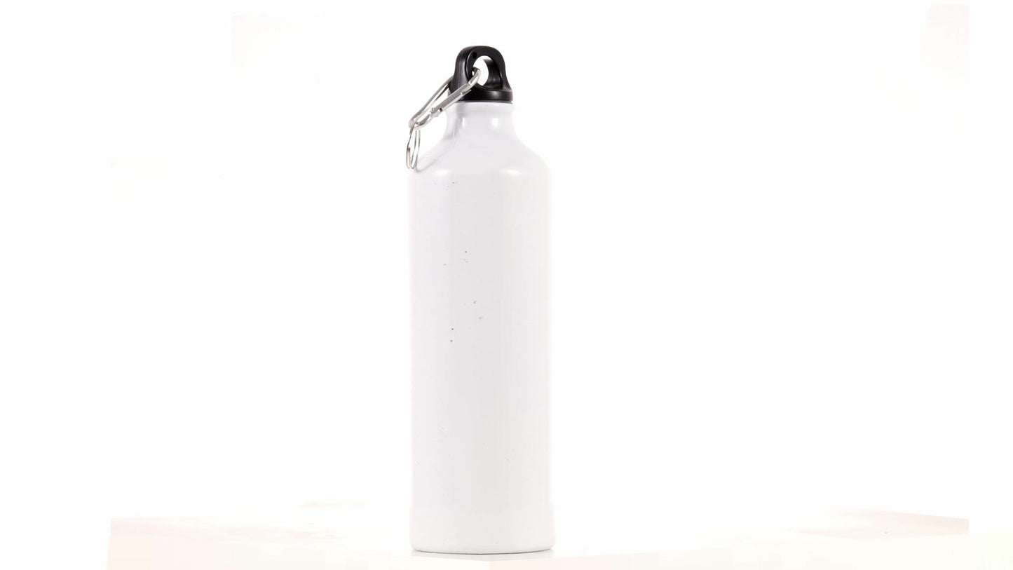 Bidon sport alb 750ml sublimabil