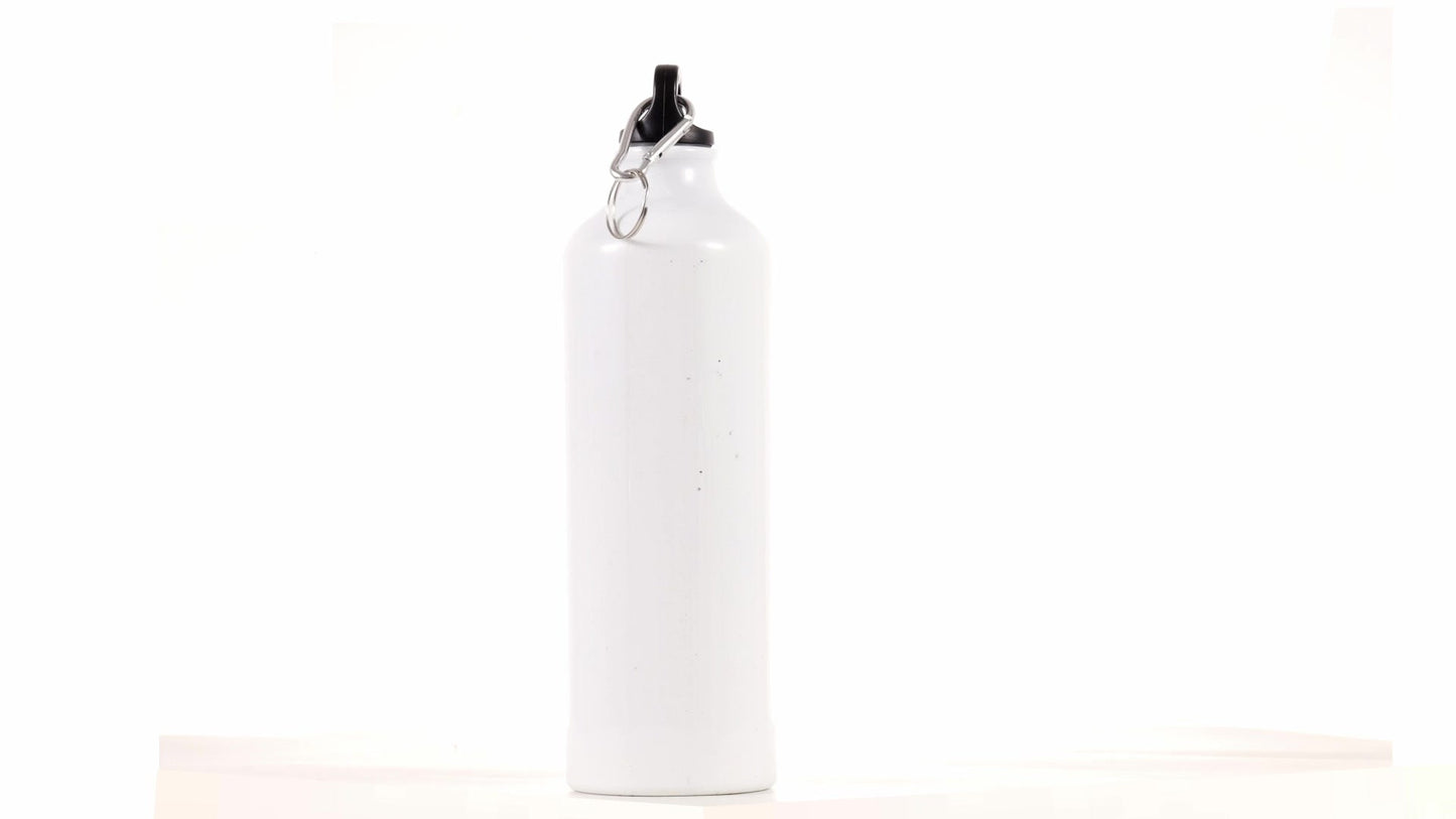 Bidon sport alb 750ml sublimabil