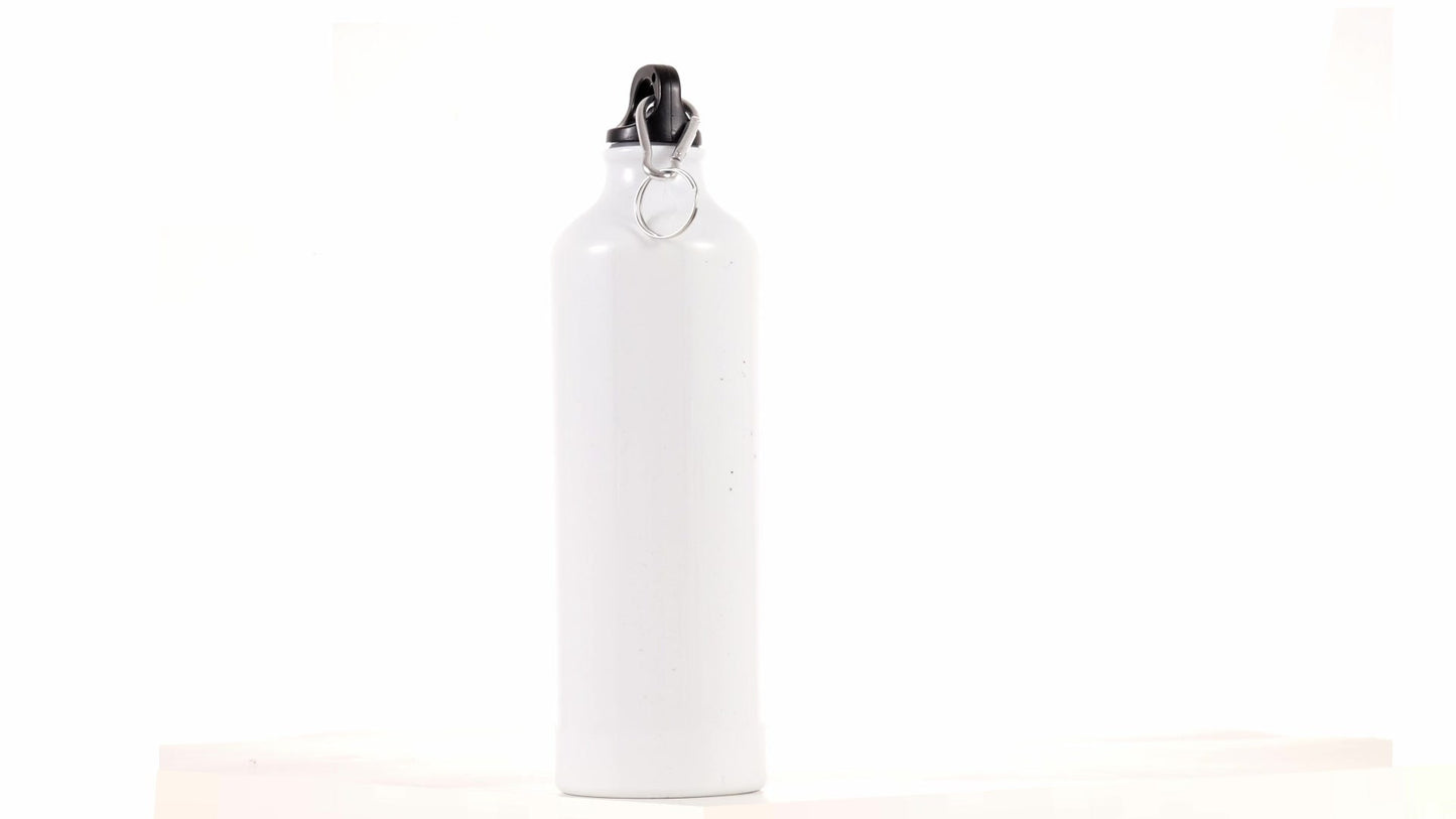 Bidon sport alb 750ml sublimabil