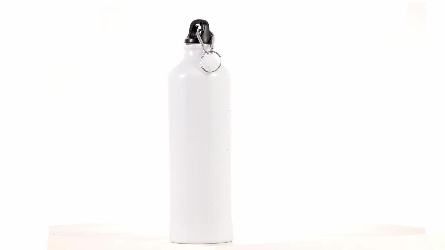 Bidon sport alb 750ml sublimabil
