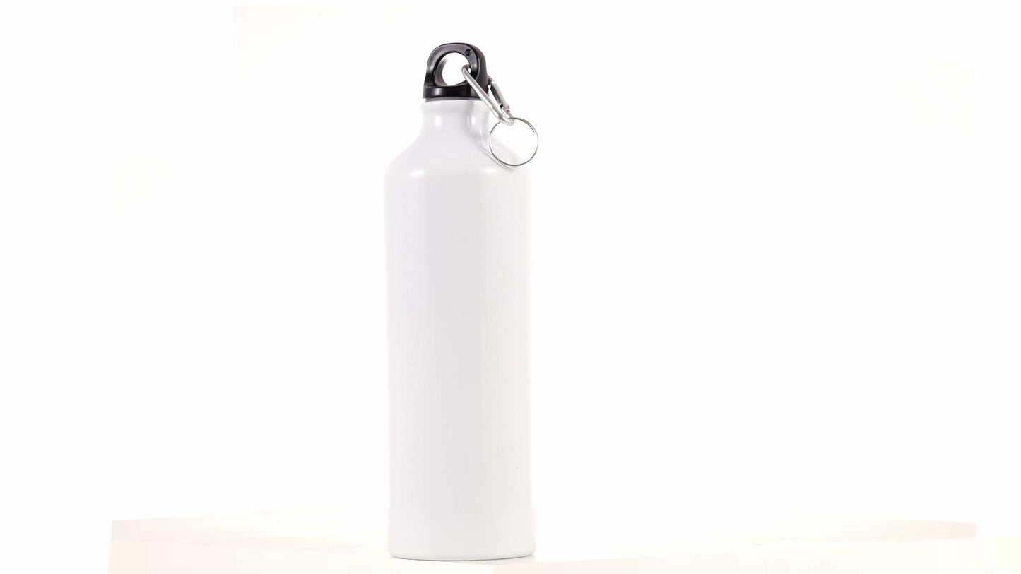 Bidon sport alb 750ml sublimabil