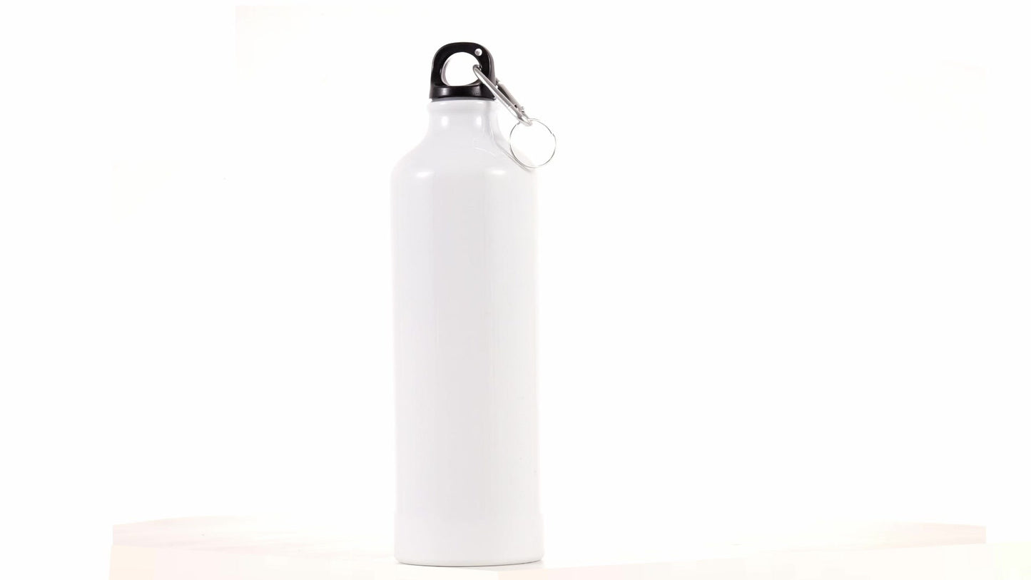 Bidon sport alb 750ml sublimabil
